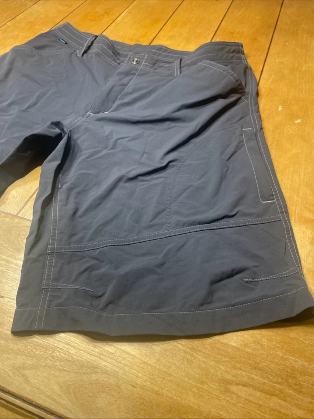 Kuhl Ramblr Shorts Size 38 Color Carbon Outdoor Hiking Cargo 12” Inseam - Picture 2 of 15